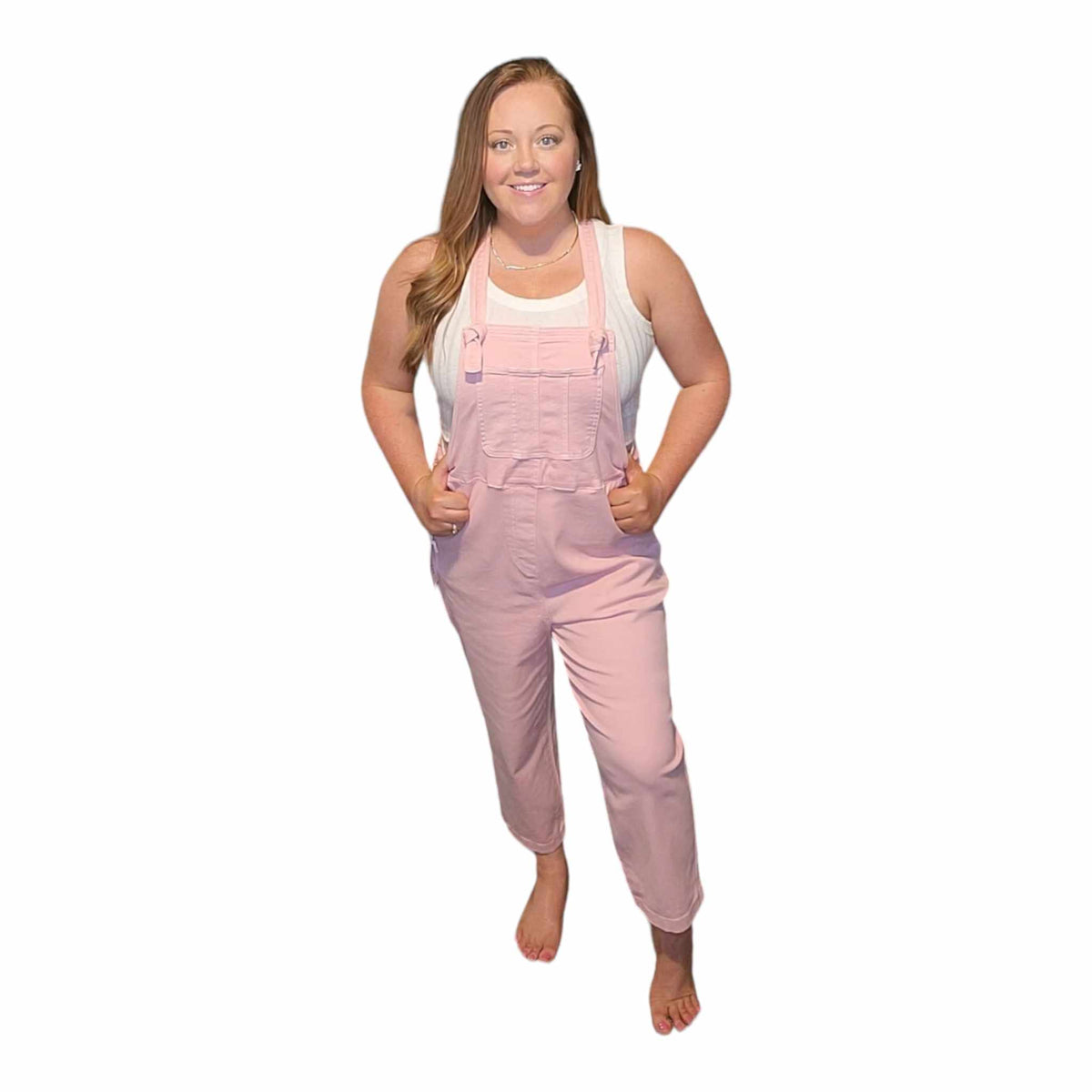 Love Me Knot Overalls by Zenana