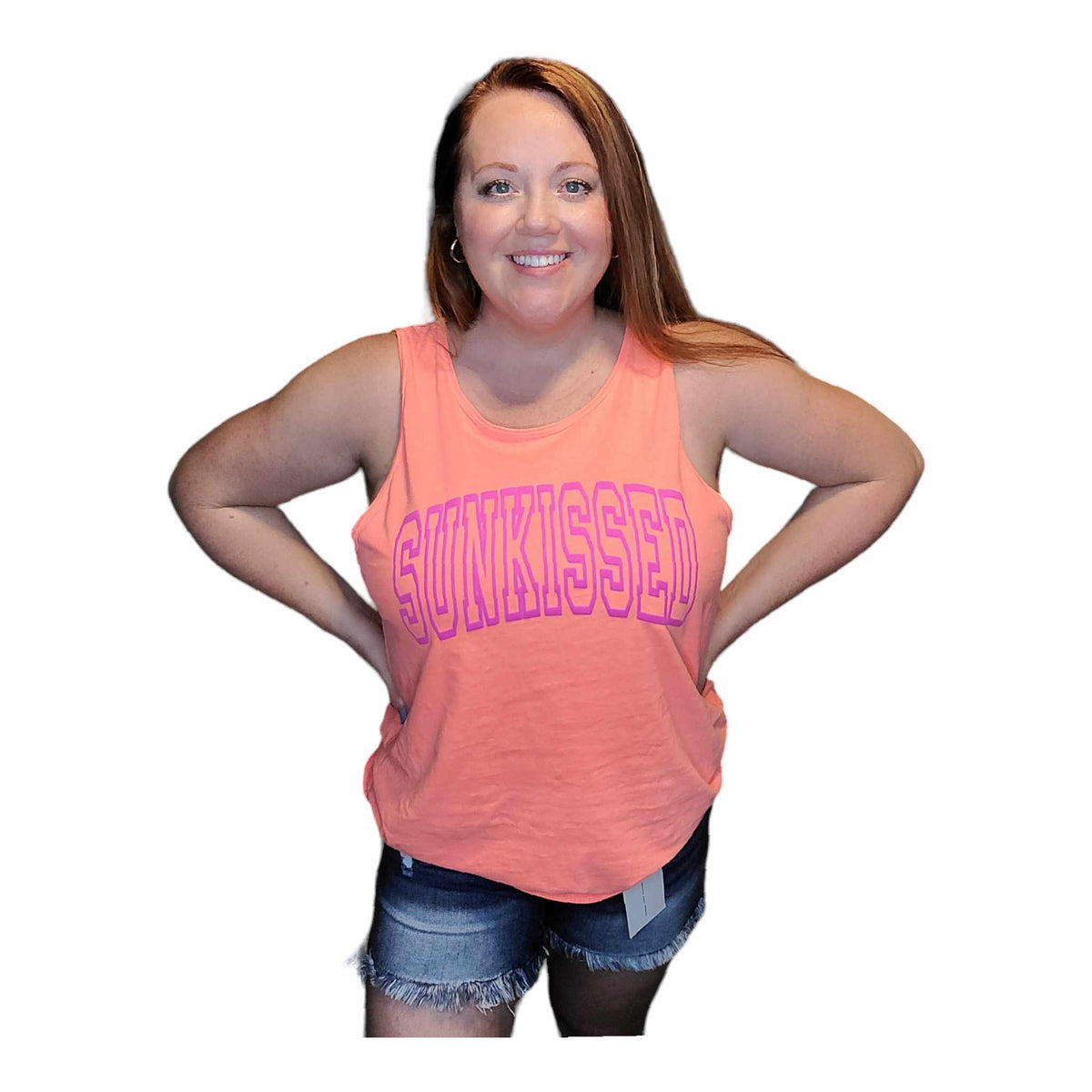 Sunkissed Puff Print Tank Top