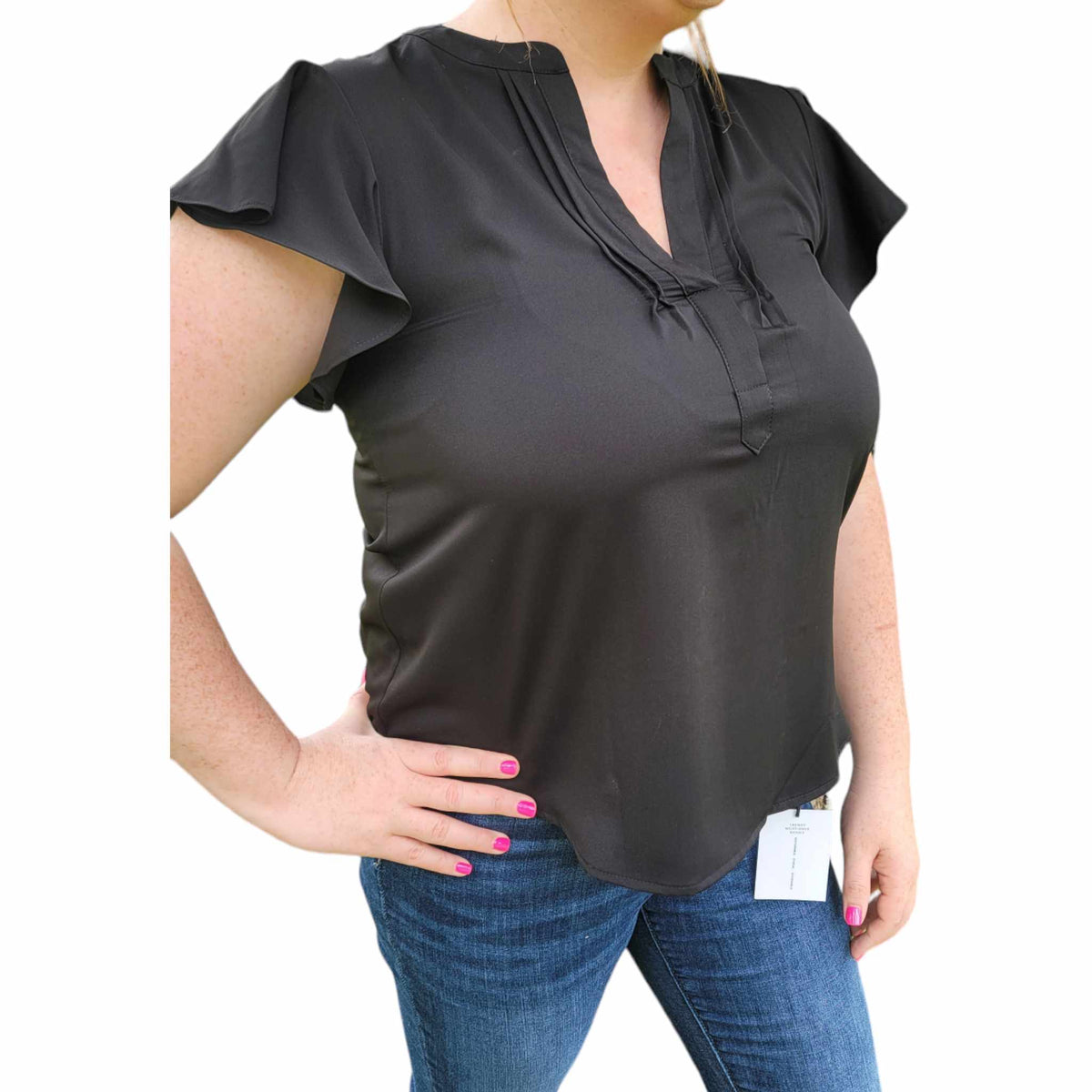 Boss Babe Short Sleeve Blouse