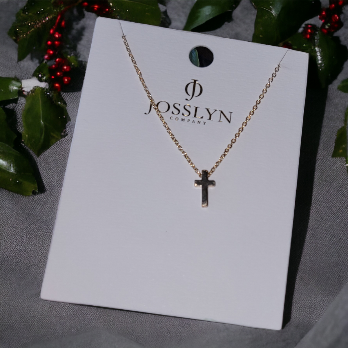 Small Cross Necklace